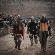 Liga de Combate Medieval. Castillo de Belmonte, Cuenca.