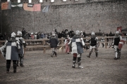 Liga de Combate Medieval. Castillo de Belmonte, Cuenca.